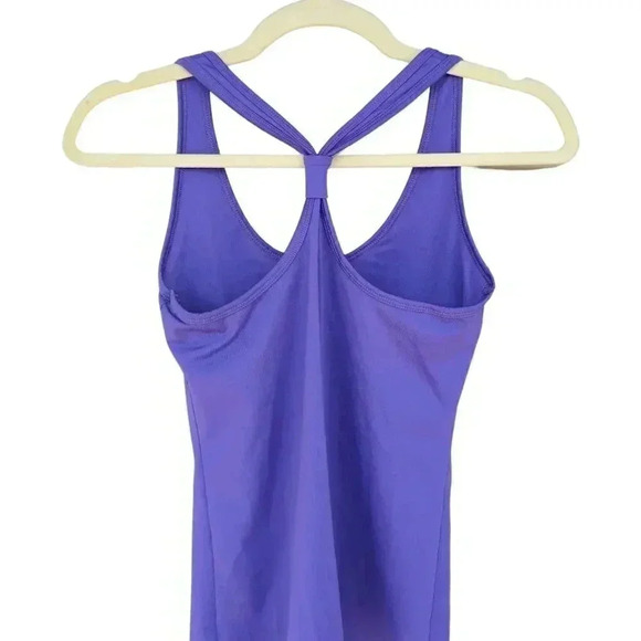 New Champion Purple Athletic Sleeveless Razor Back Workout Tank Top - Picture 4 of 6